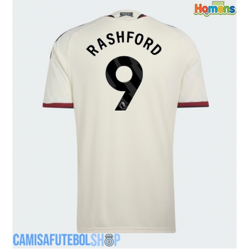 Camisa de time de futebol Manchester United Marcus Rashford #9 Replicas 3º Equipamento 2026-27 Manga Curta